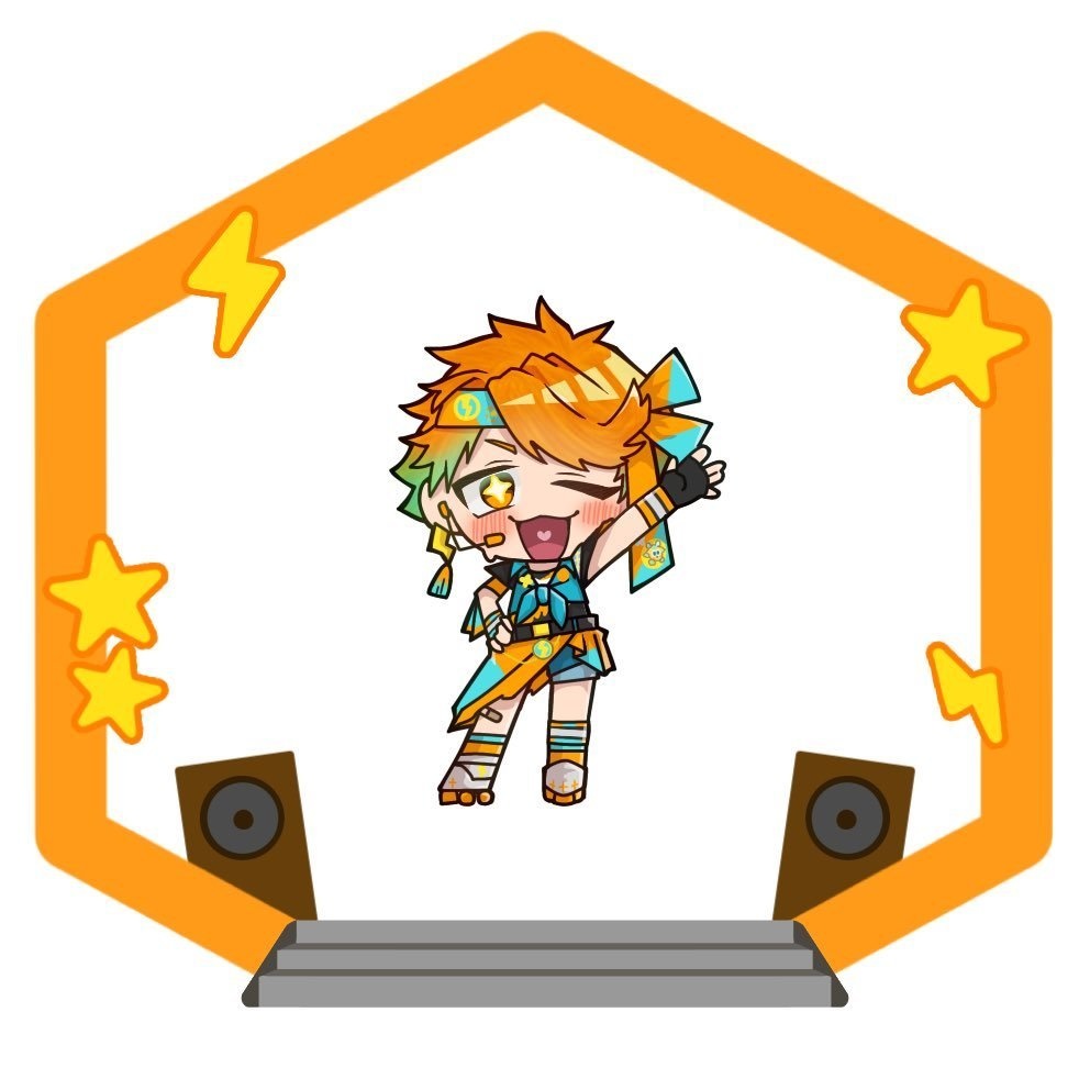 【アクキー】揺れるアクリルキーホルダー