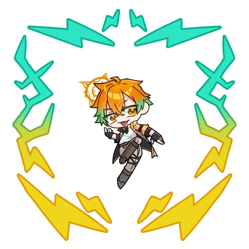 【アクキー】揺れるアクリルキーホルダー