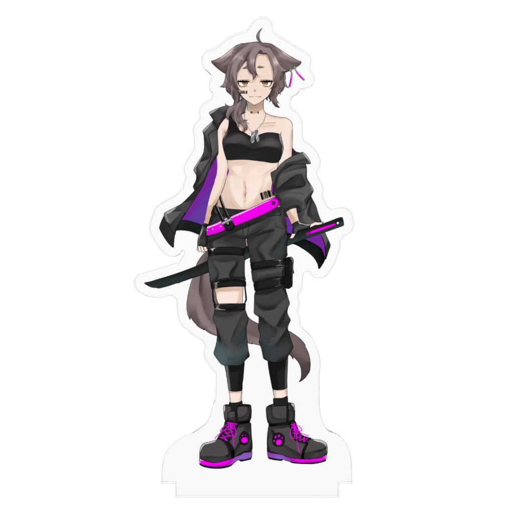 和恩ワオ アクリルフィギュア (真霜デザイン)