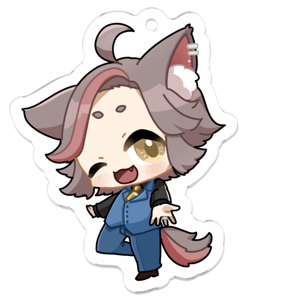 ※再販【エイプリルフール】アクリルキーホルダー昼