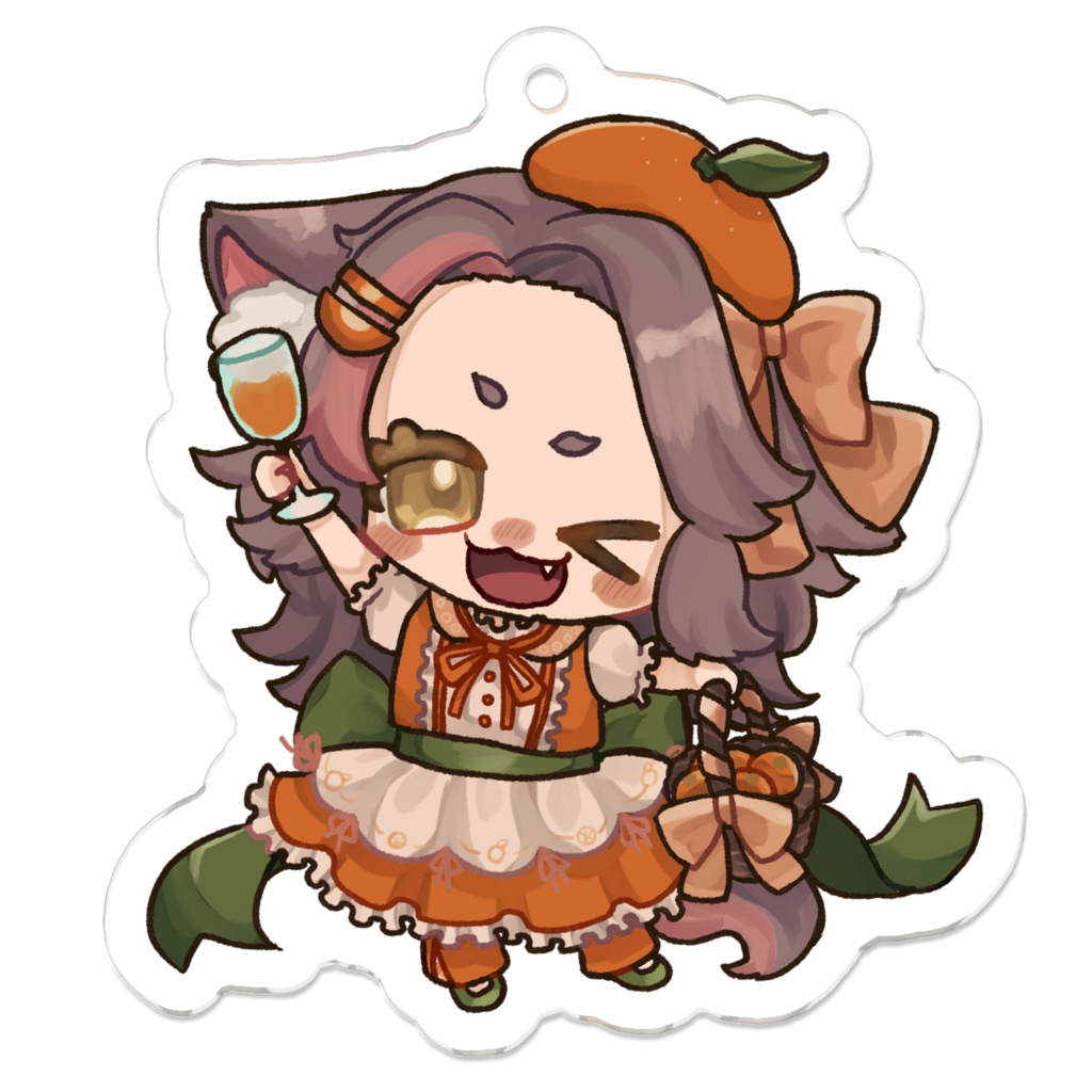 【期間限定】みかんわおんアクリルキーホルダー【コラボ酒販売記念】