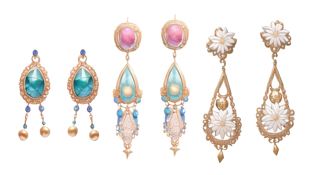 アクセサリー素材-イヤリング