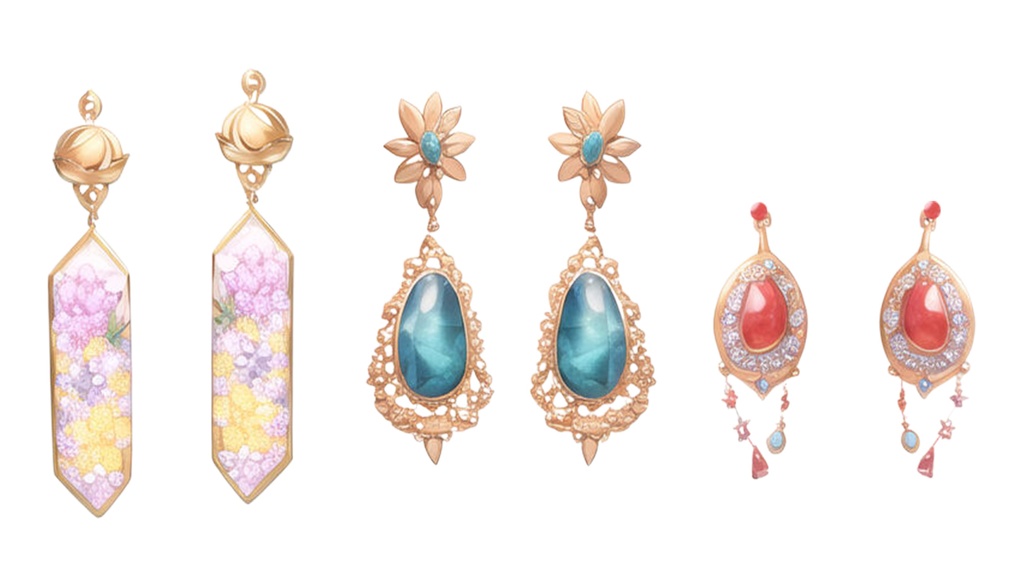 アクセサリー素材-イヤリング