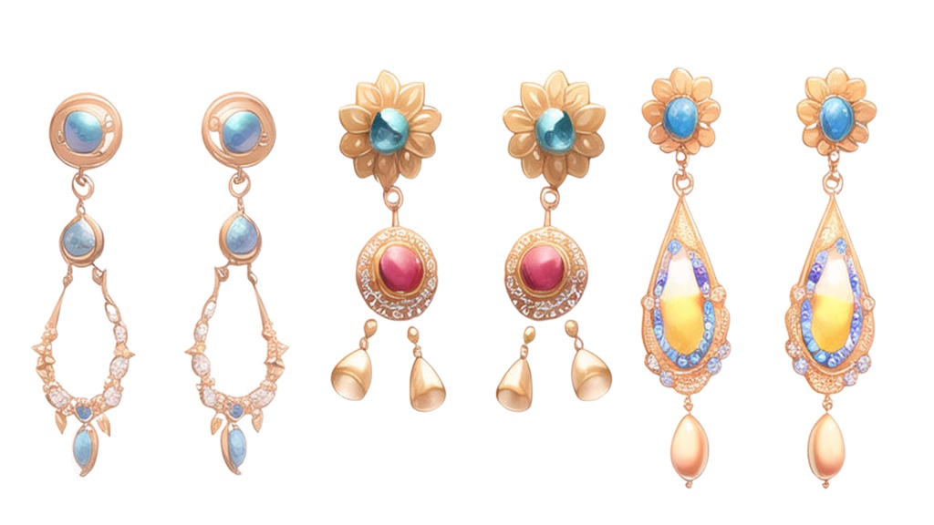 アクセサリー素材-イヤリング