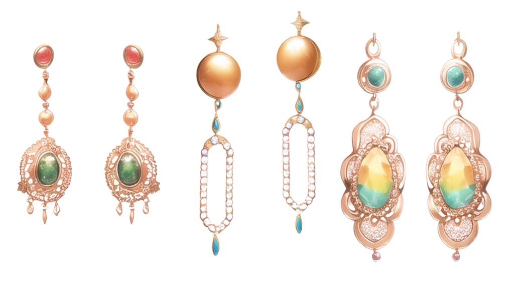 アクセサリー素材-イヤリング