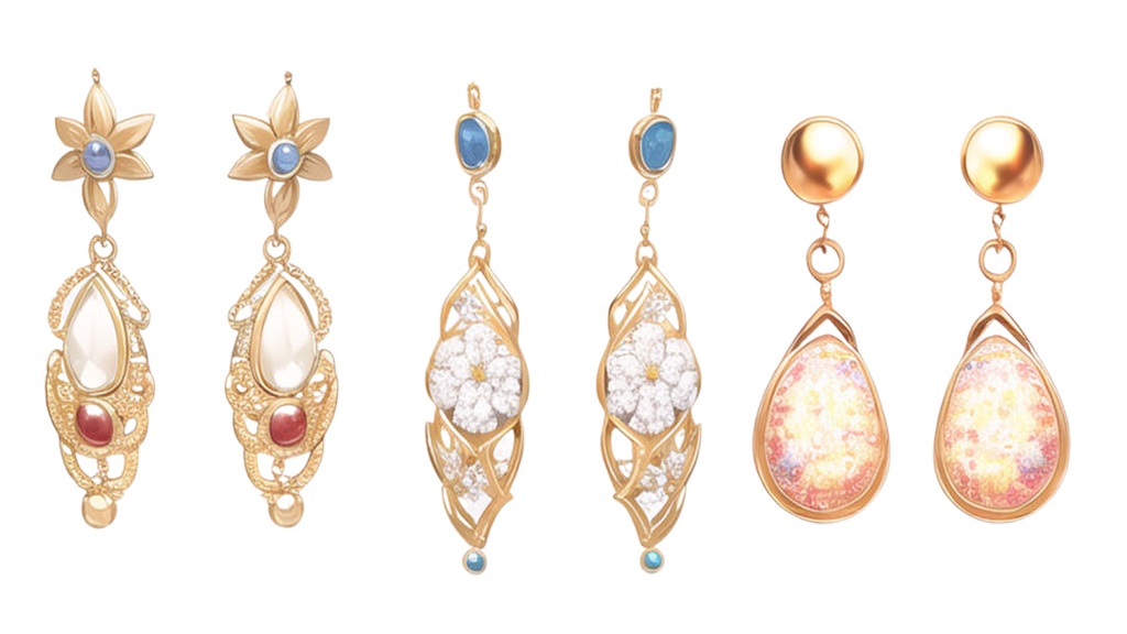 アクセサリー素材-イヤリング