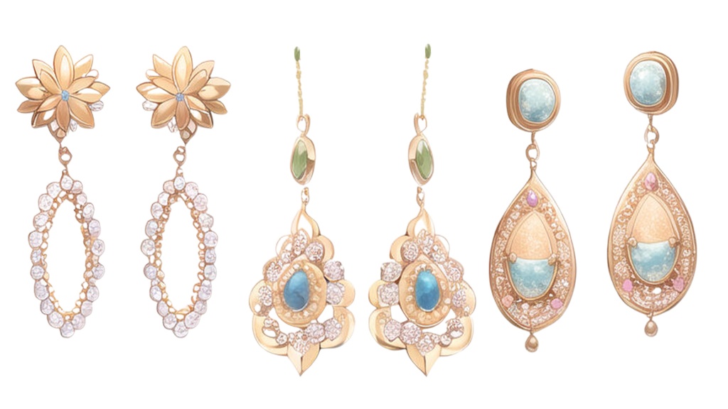 アクセサリー素材-イヤリング