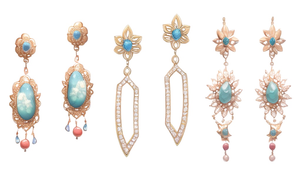 アクセサリー素材-イヤリング