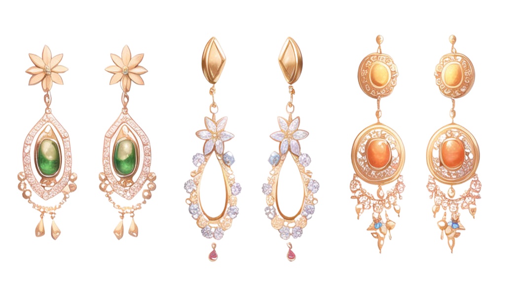 アクセサリー素材-イヤリング