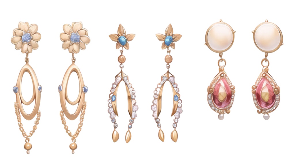 アクセサリー素材-イヤリング