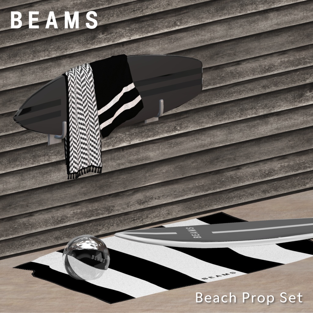 ビーチ プロップス セット | BEAMS [VR限定]