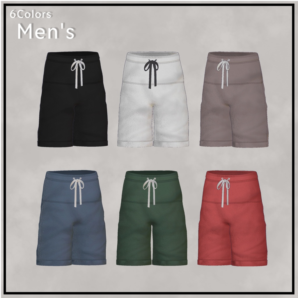【4体対応】Swim 2024 (Men’s) by BEAMS with Melty Lily | BEAMS [VR限定] 缩略图 7