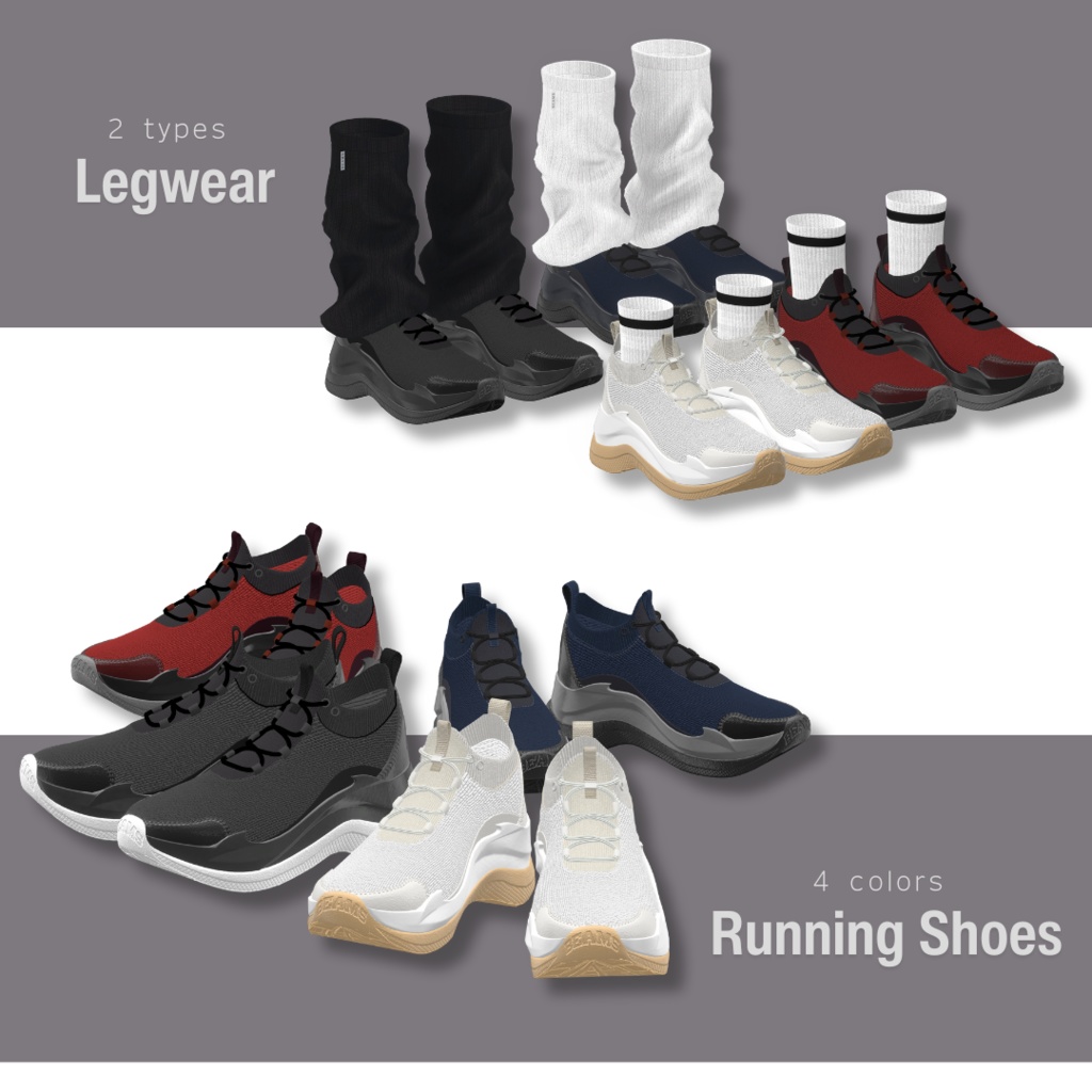 【5体対応】Sports Mix: Women’s | BEAMS [VR限定] 缩略图 13