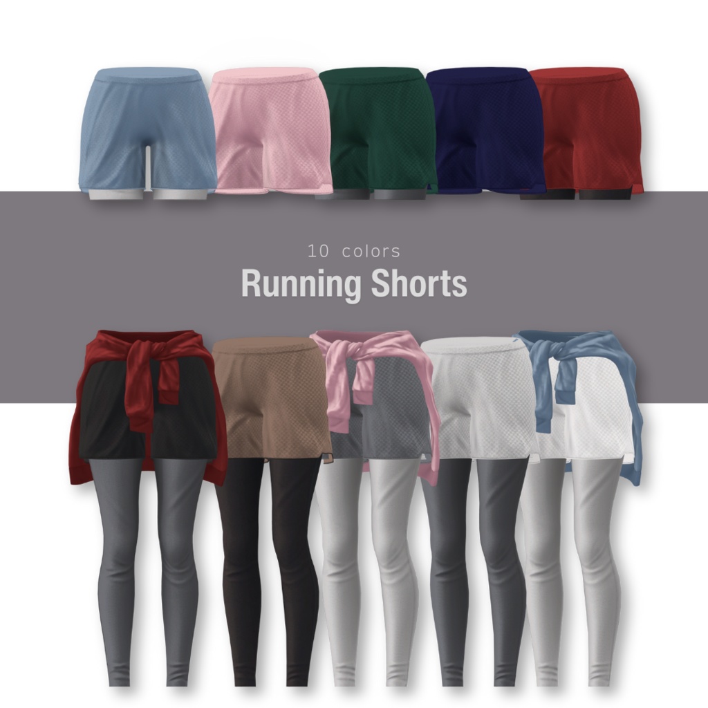 【5体対応】Sports Mix: Women’s | BEAMS [VR限定] 缩略图 11
