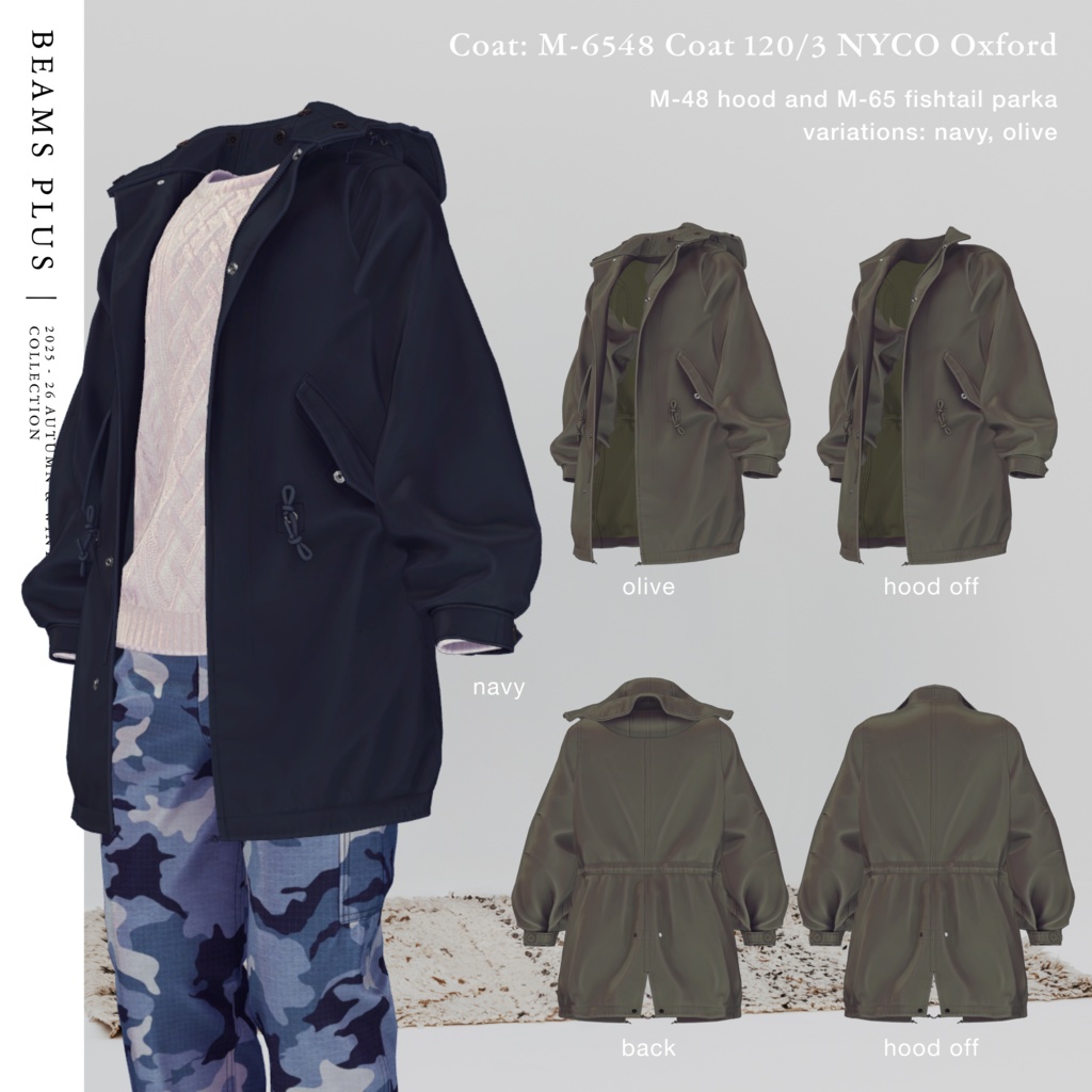 【5体対応】BEAMS PLUS Mods Style