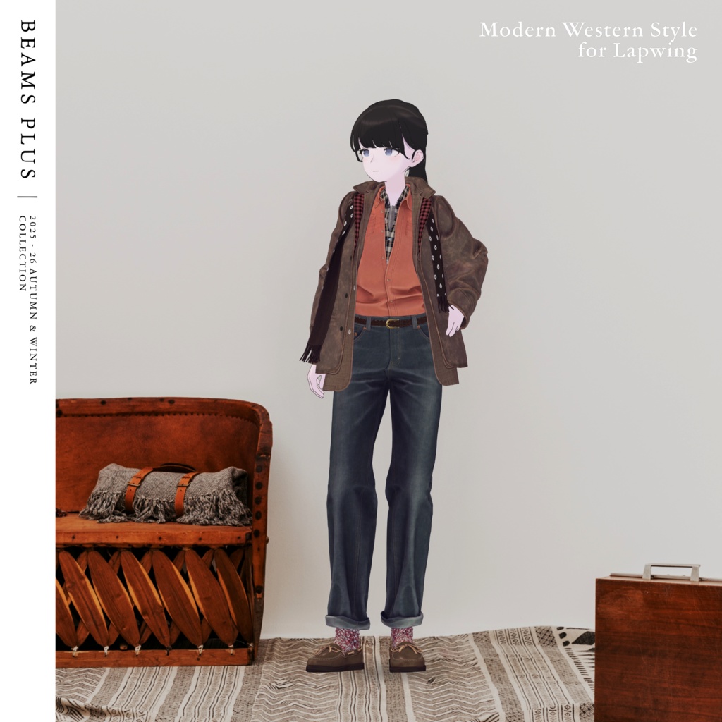 【男女7体対応】BEAMS PLUS Modern Western Style