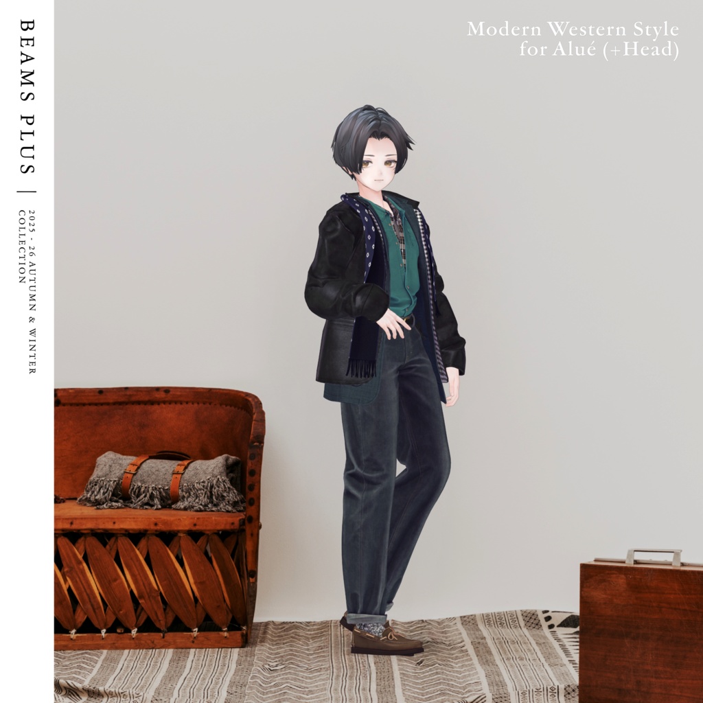 【男女7体対応】BEAMS PLUS Modern Western Style