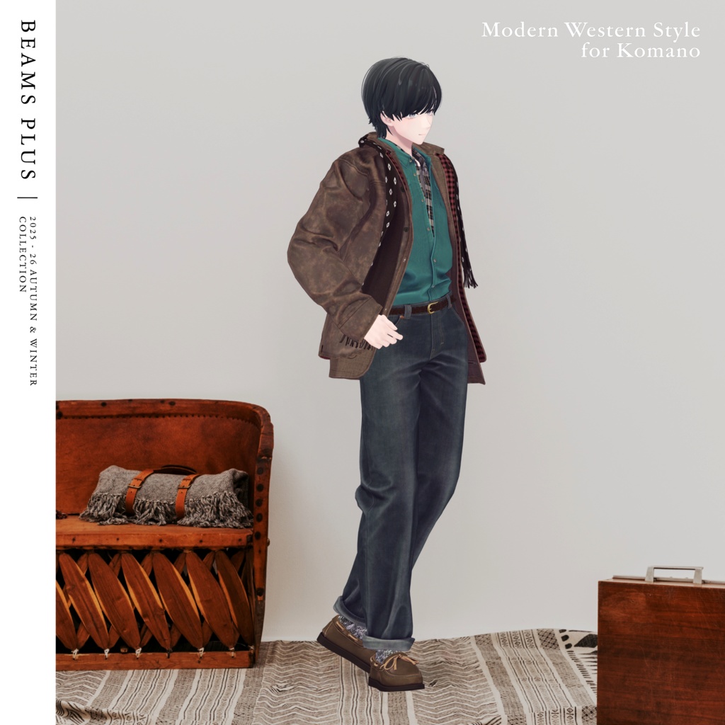 【男女7体対応】BEAMS PLUS Modern Western Style