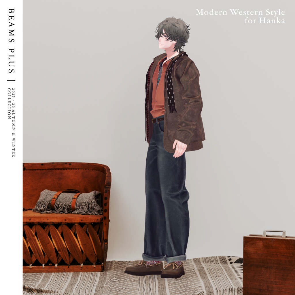 【男女7体対応】BEAMS PLUS Modern Western Style