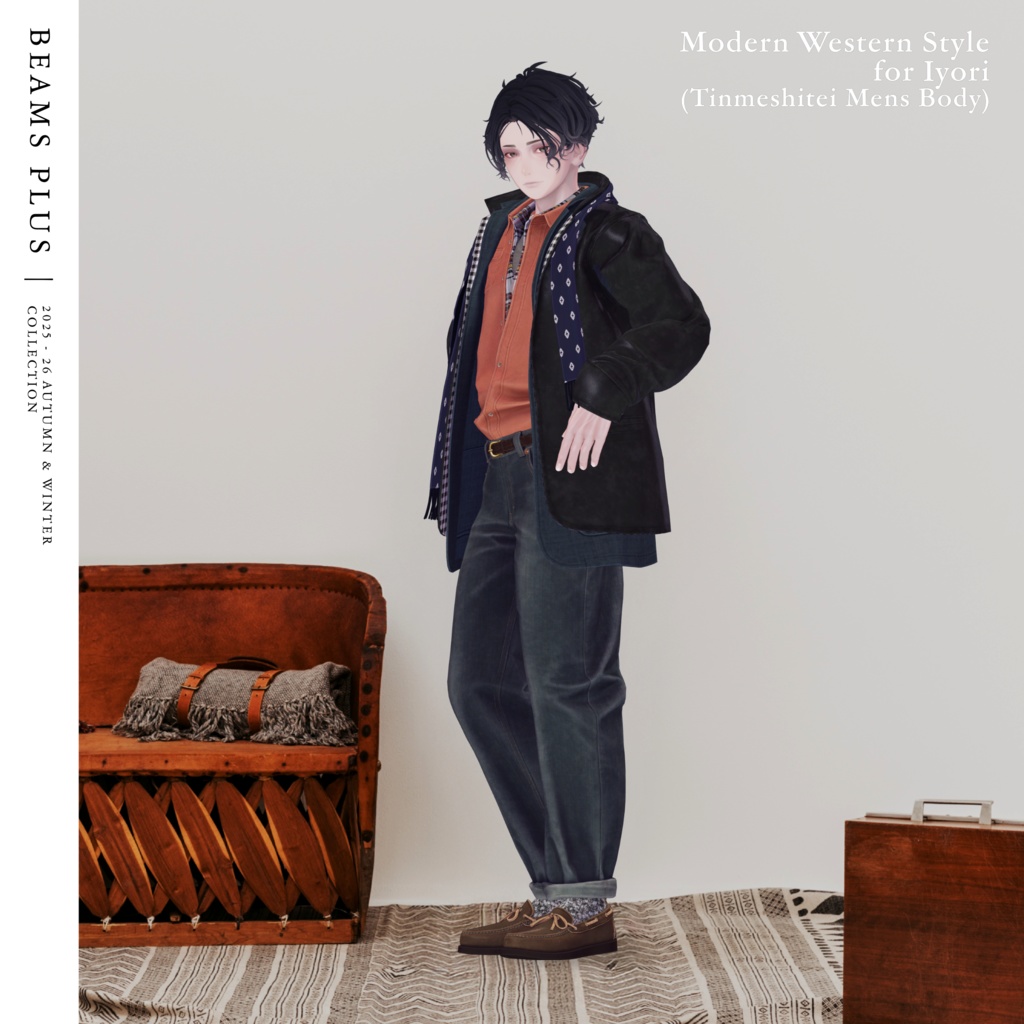 【男女7体対応】BEAMS PLUS Modern Western Style