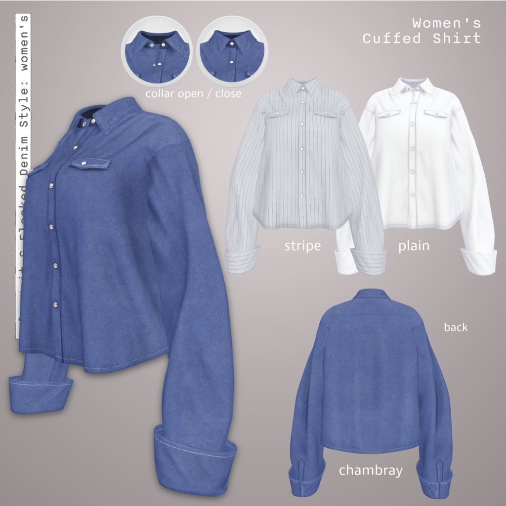【男女12体対応】Mole Knit & Flocked Denim Style | BEAMS