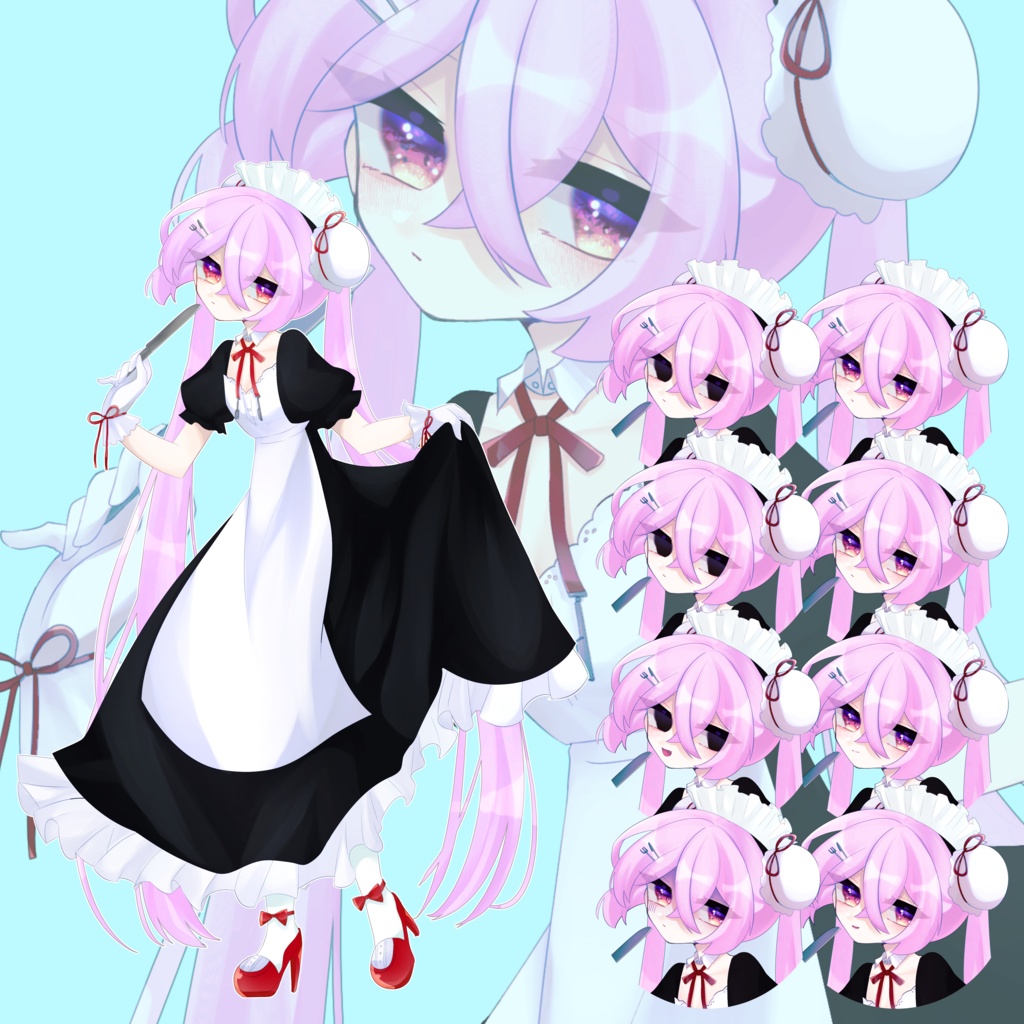 メイド立ち絵