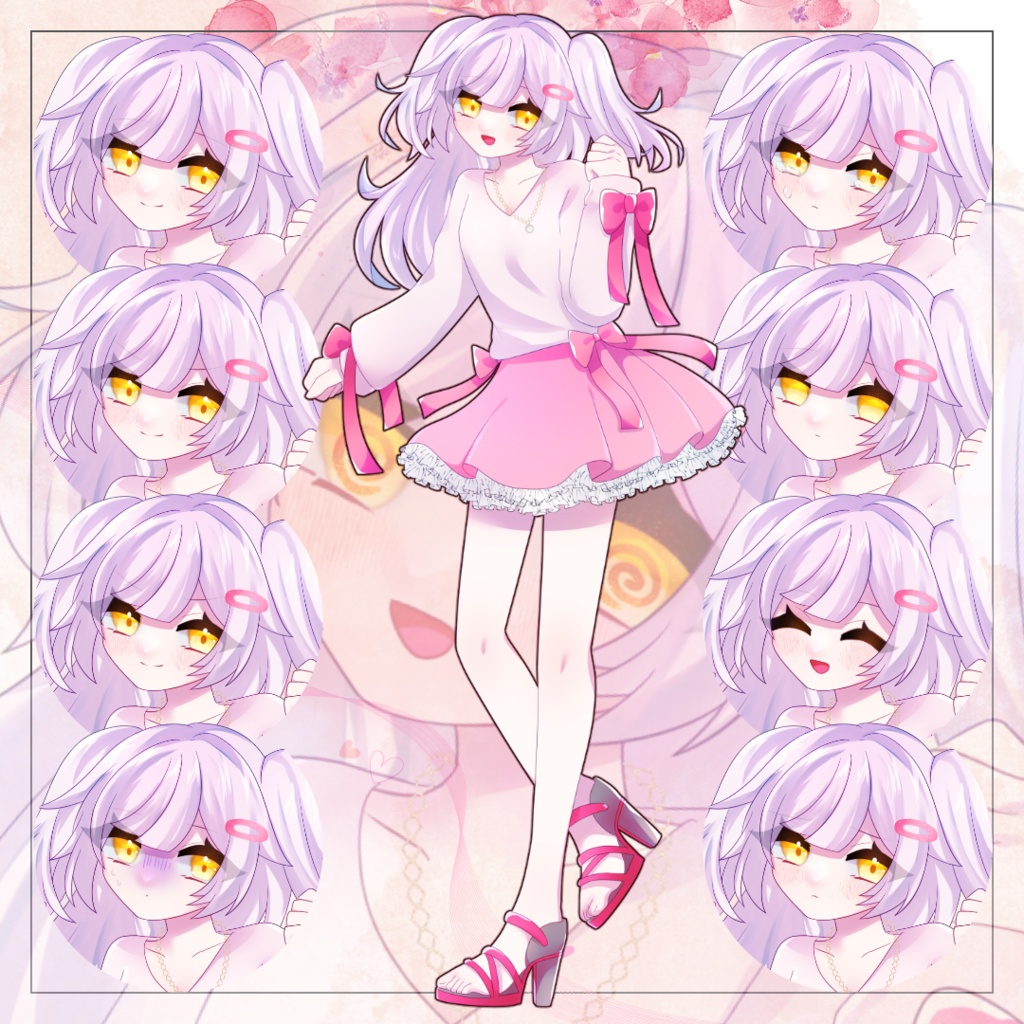 女の子の立ち絵