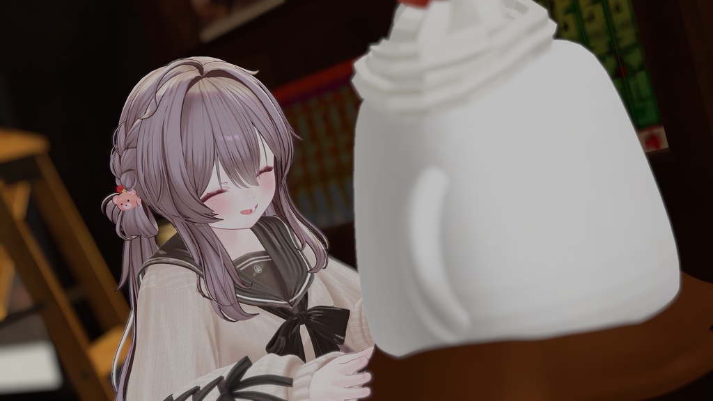 【追従ペット】撫でかわ!コーヒーモンスター!+だれでも簡単ペットギミック【VRChat】