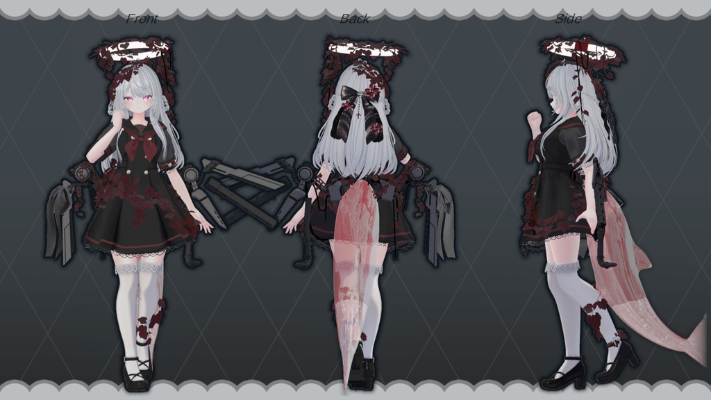 ⁺‧₊˚ ཐི⋆ Noble Ribbon ⋆ཋྀ ˚₊‧⁺ 【VRChat / アクセサリ】