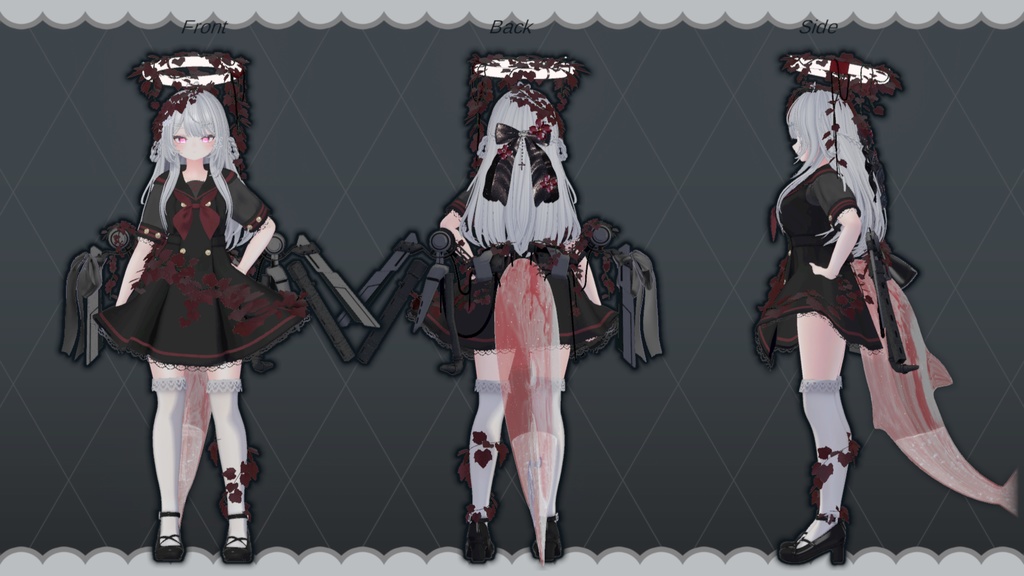 ⁺‧₊˚ ཐི⋆ Noble Ribbon ⋆ཋྀ ˚₊‧⁺ 【VRChat / アクセサリ】