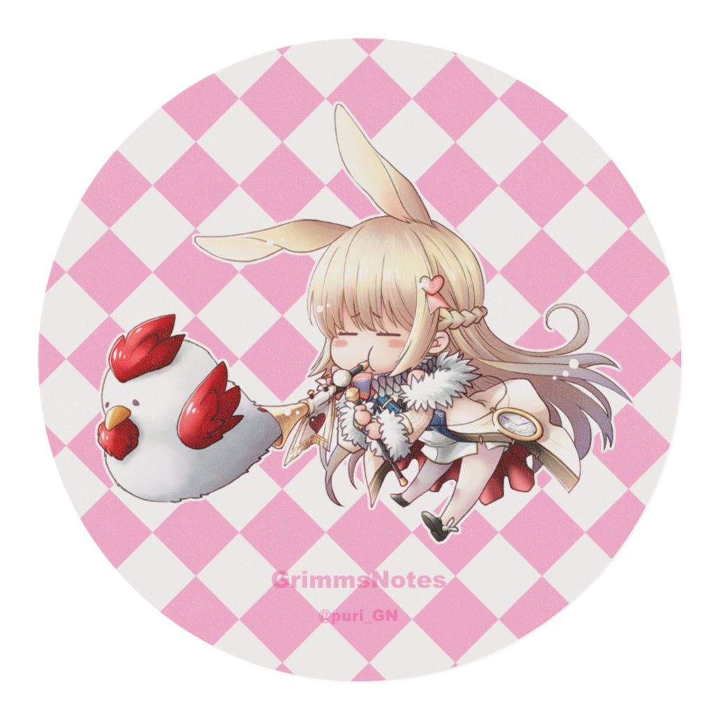 時計うさぎのマスキングテープ