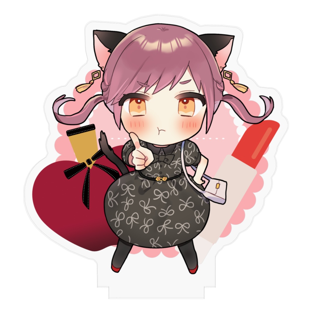 【限定ボイス付き】saltyはちゅん アクリルスタンド