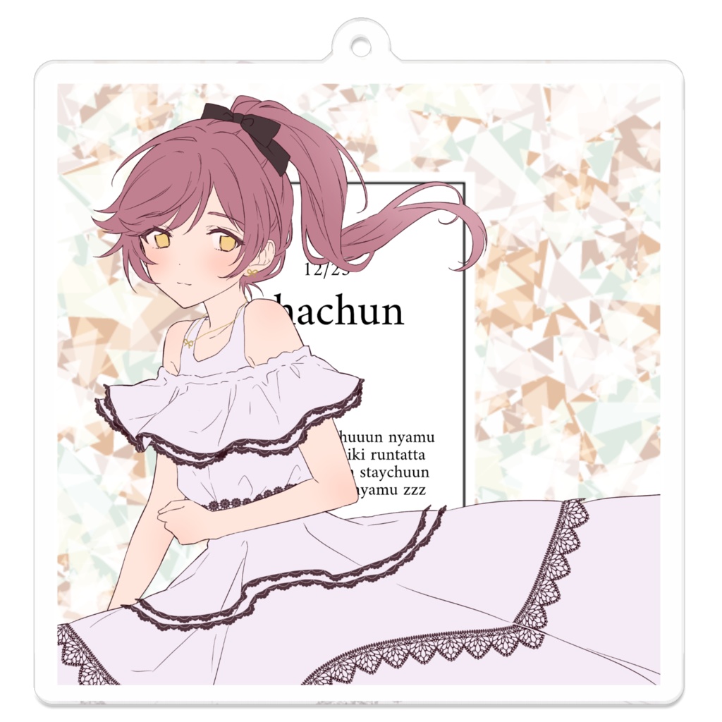 ✦宝石概念✦はちゅん五姉妹アクリルキーホルダー