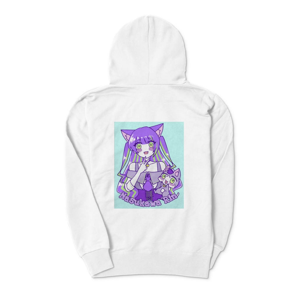 ミドリ背面パーカー(S.M.L.XL)