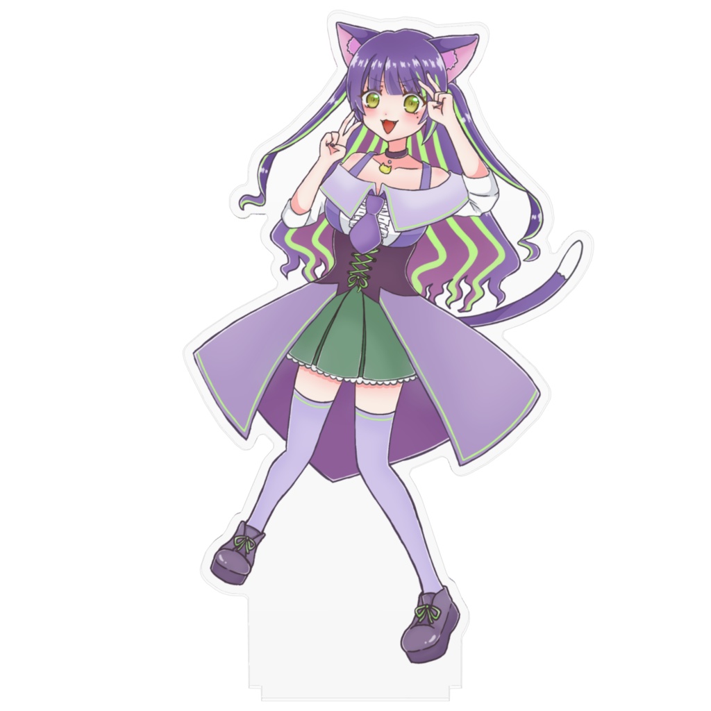 茄子川りんアクリルスタンド(大)ver.1