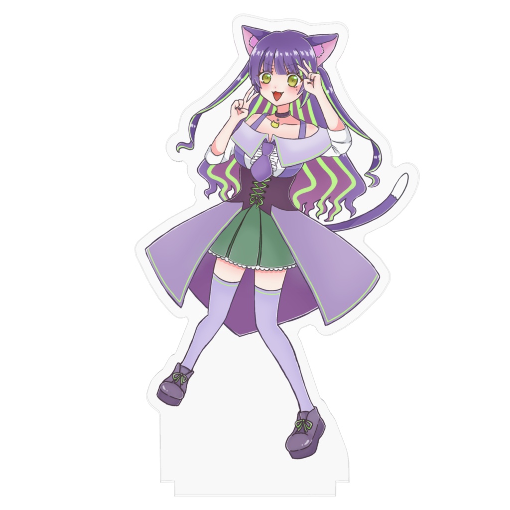 茄子川りんアクリルスタンド(中)ver.1