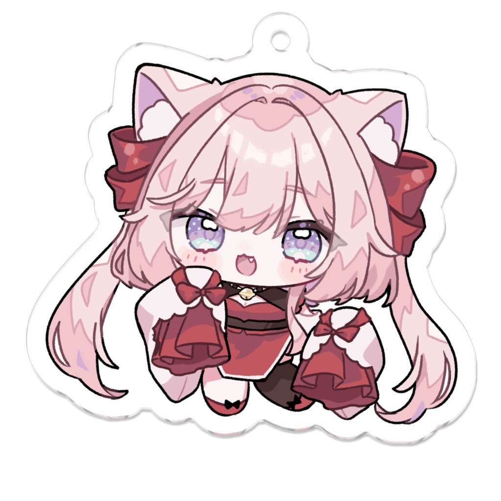 狗尾なちアクリルキーホルダー:通常衣装