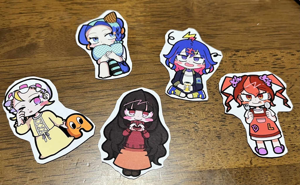 すぱーくる☆ミニステッカー