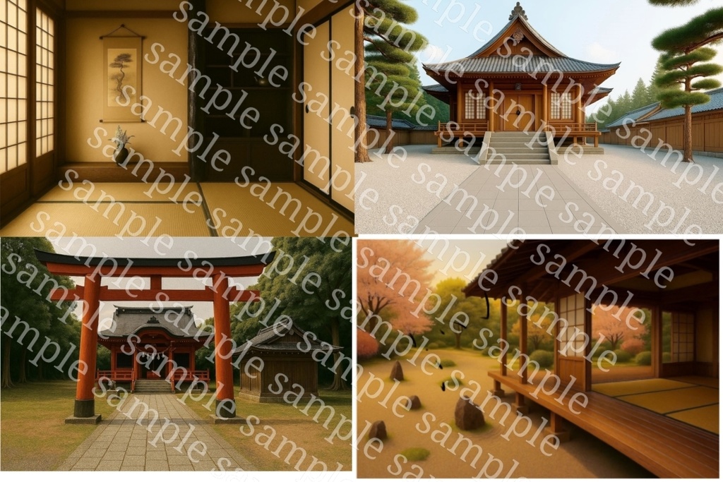 和風背景素材集