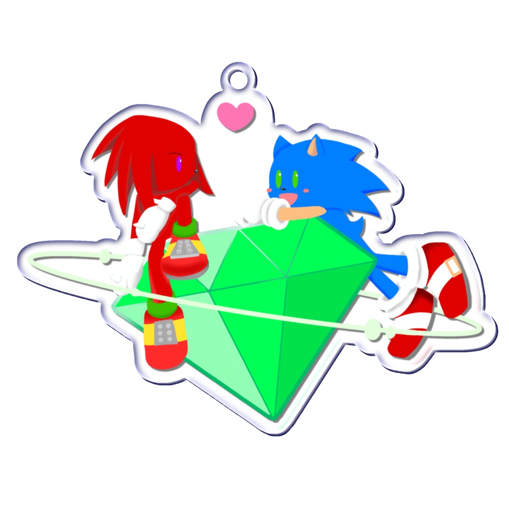 なそアクリルキーホルダー