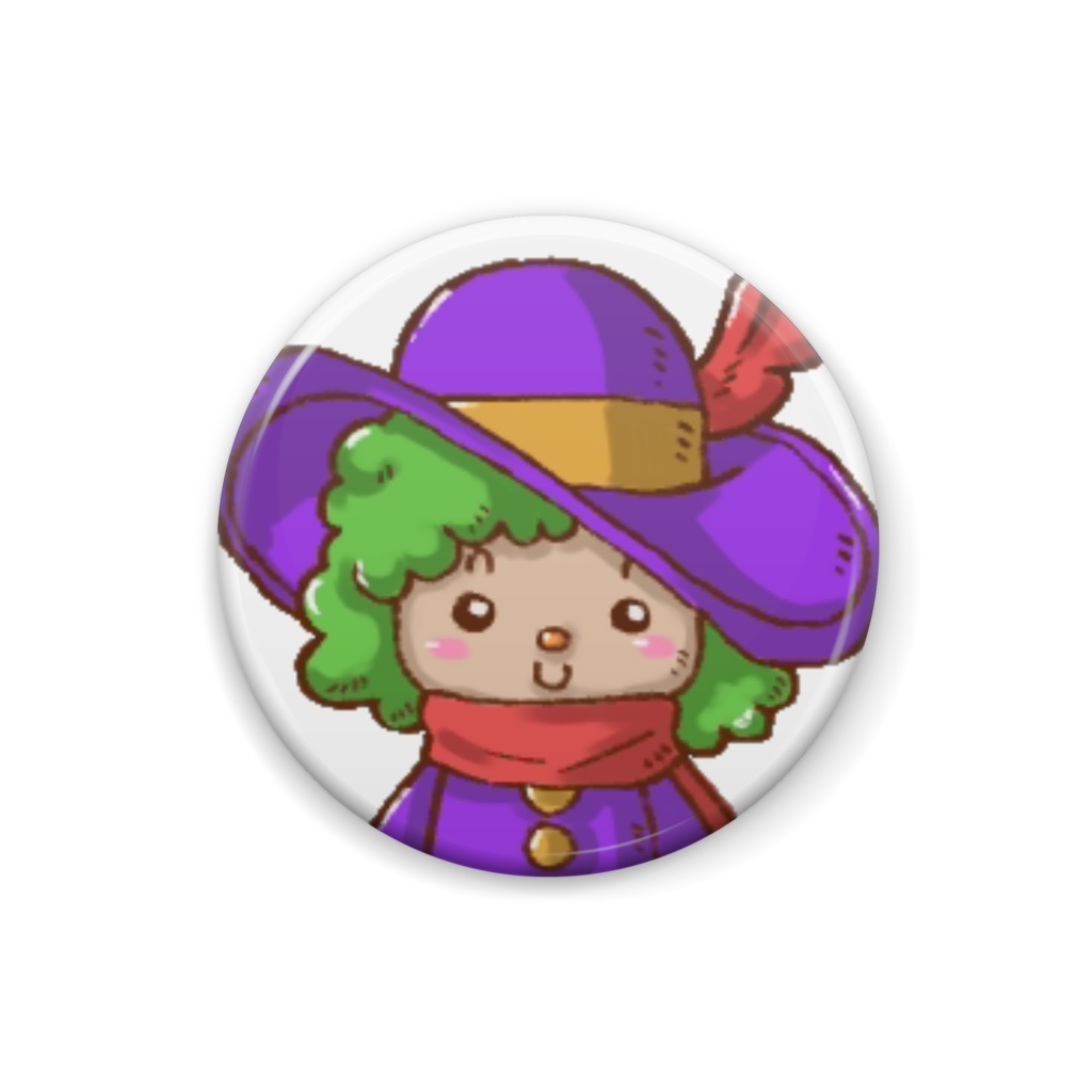 少年の缶バッジ25mm