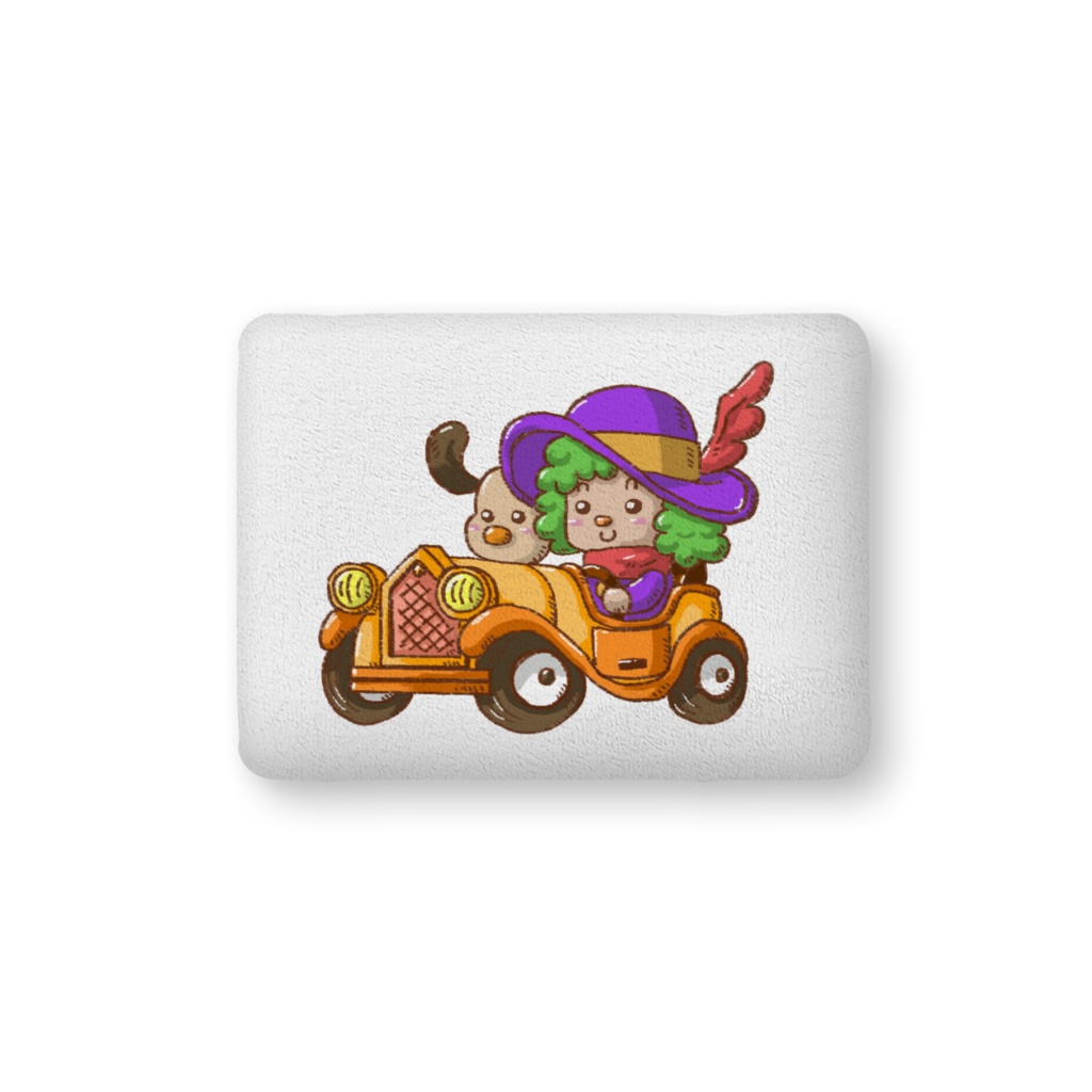 ふかふかクッション中