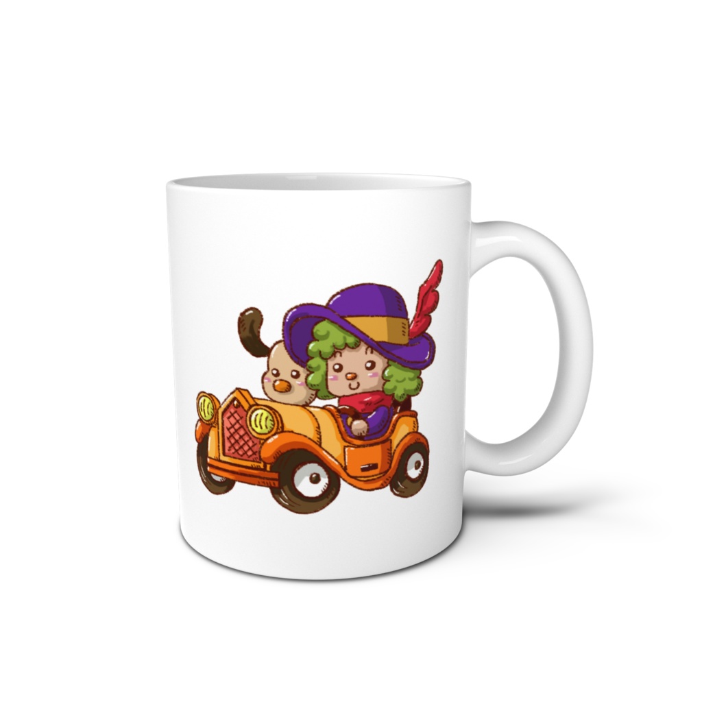 マグカップ・車