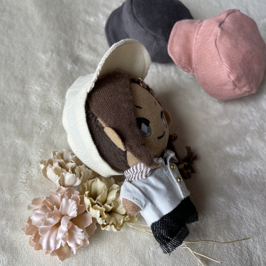 10cmぬい*ワークキャップ