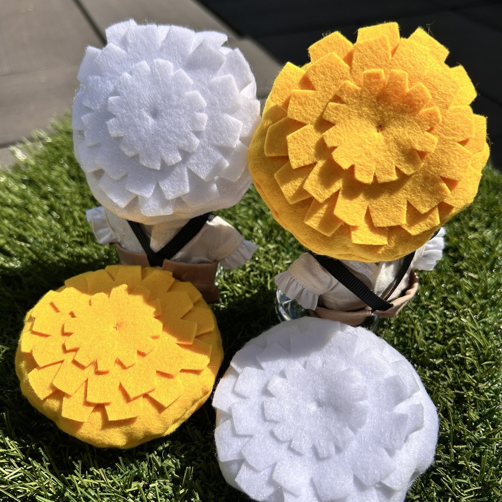 10cmぬい*たんぽぽのベレー帽