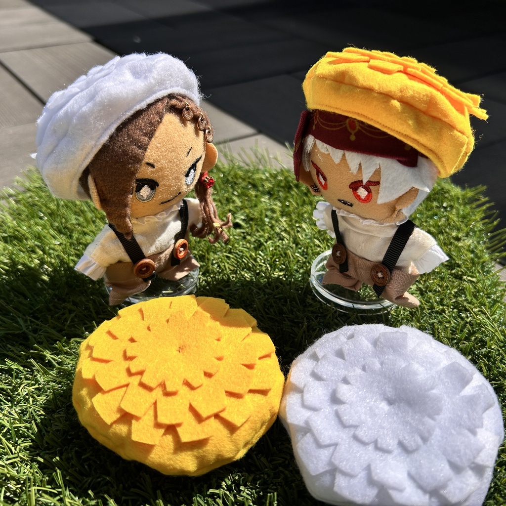 10cmぬい*たんぽぽのベレー帽