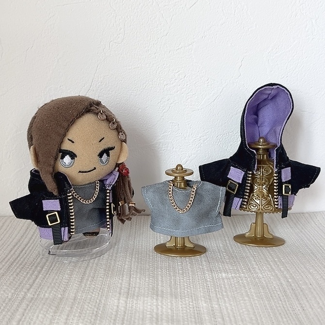 10cmぬい*ジップパーカーセット