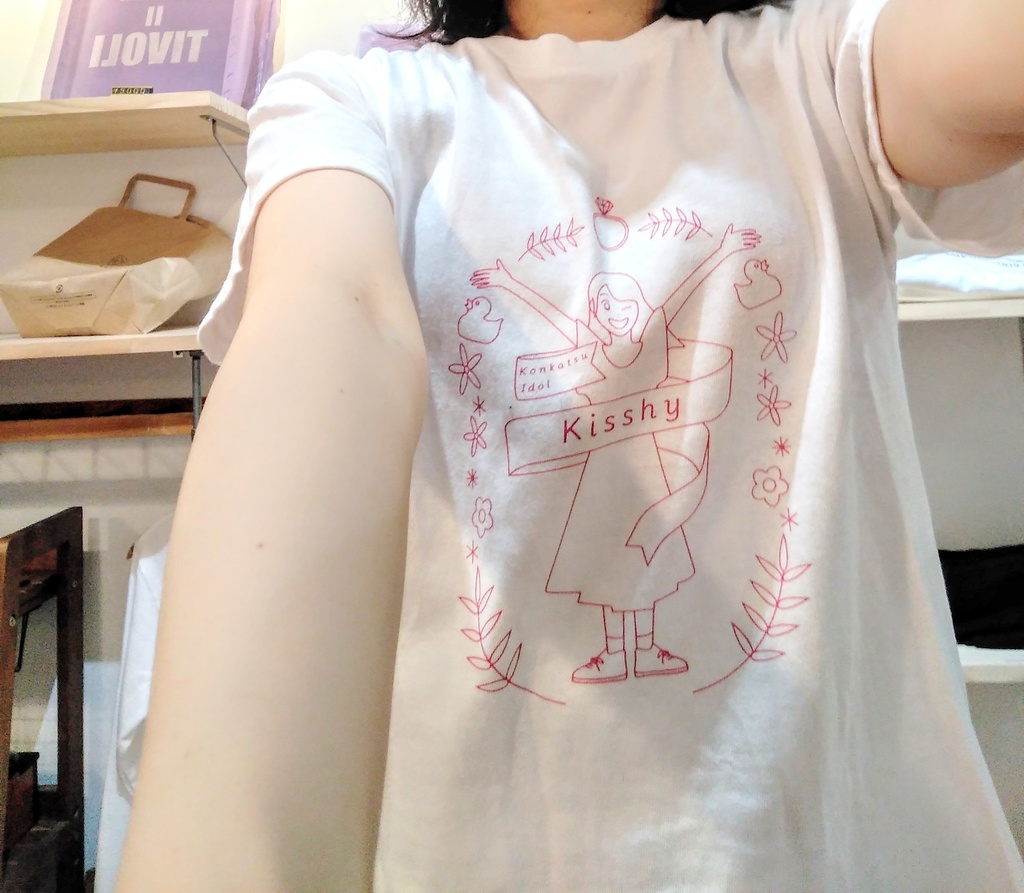 オリジナルTシャツ ピンク