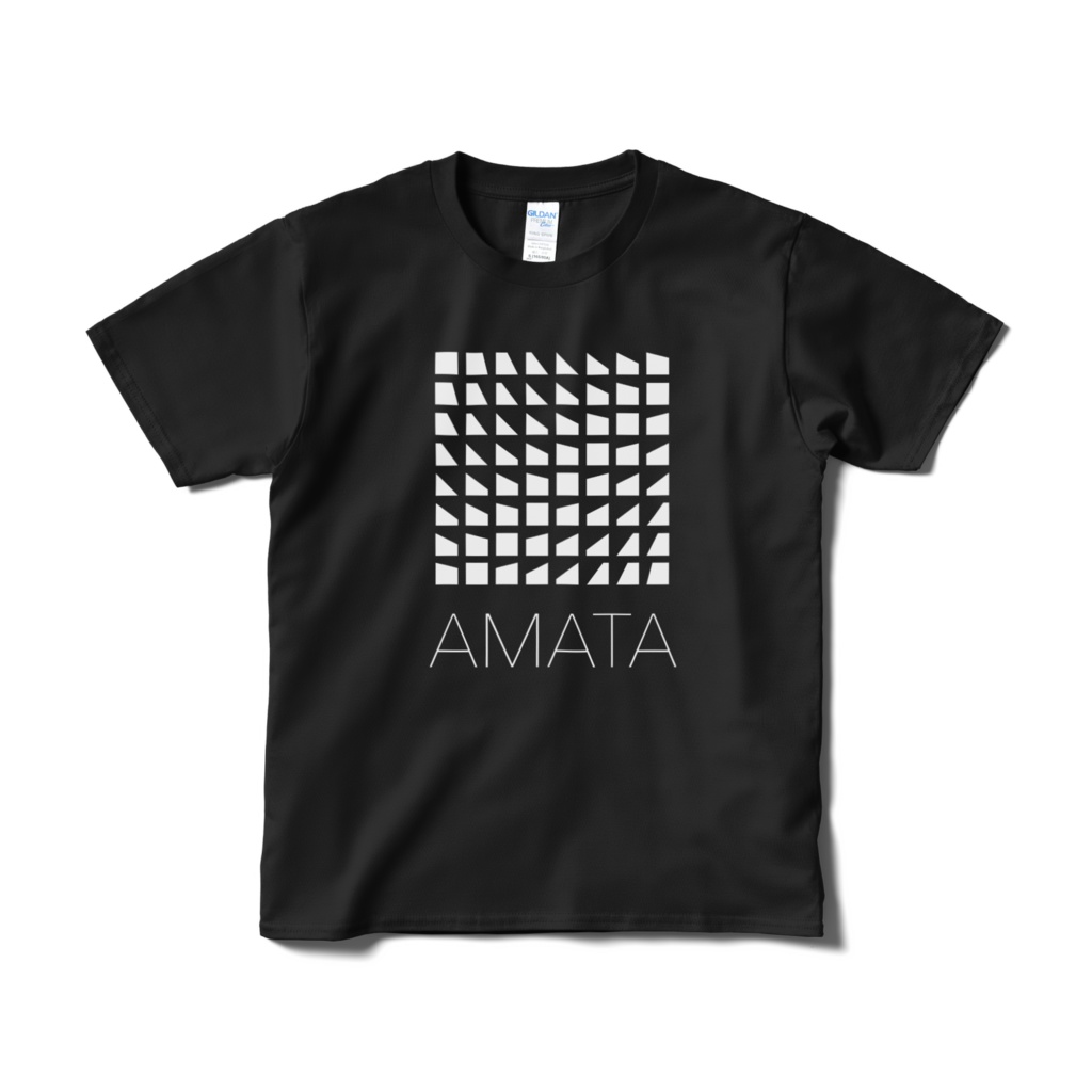 AMATAロゴTシャツ(黒) -寄付金付き-