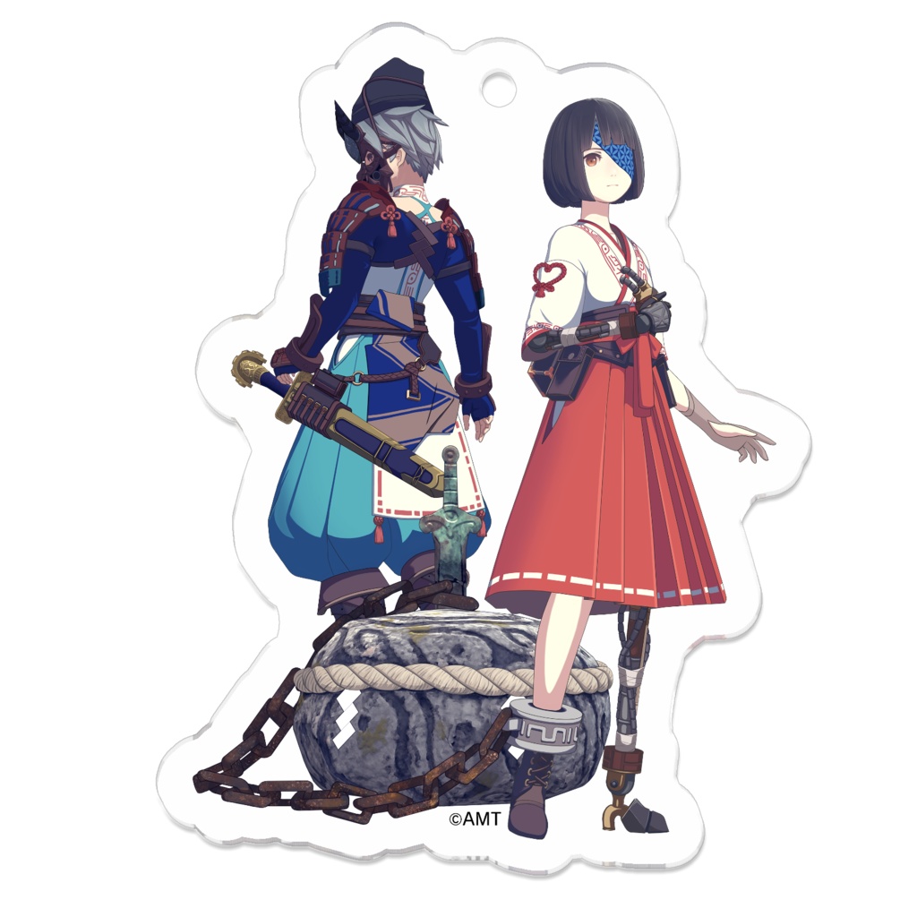 『オノゴロ物語』ハル＆マサタケ（A）アクリルキーホルダー